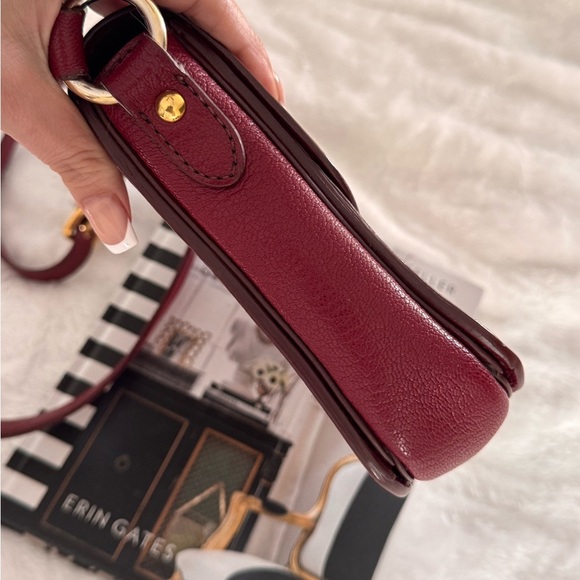 Authentic Miu Miu Red Madras Leather Crossbody Bag - Picture 7 of 12